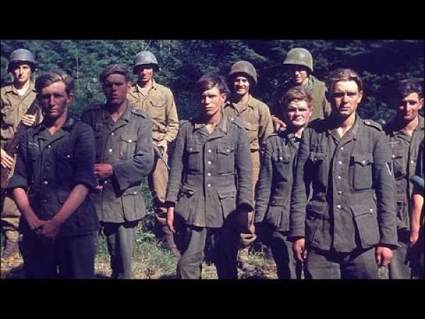WWII - D-Day Color Footage