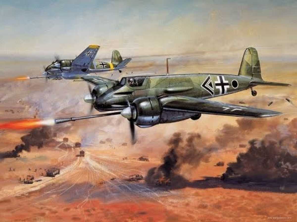 WWII - Luftwaffe Support Planes JU-52