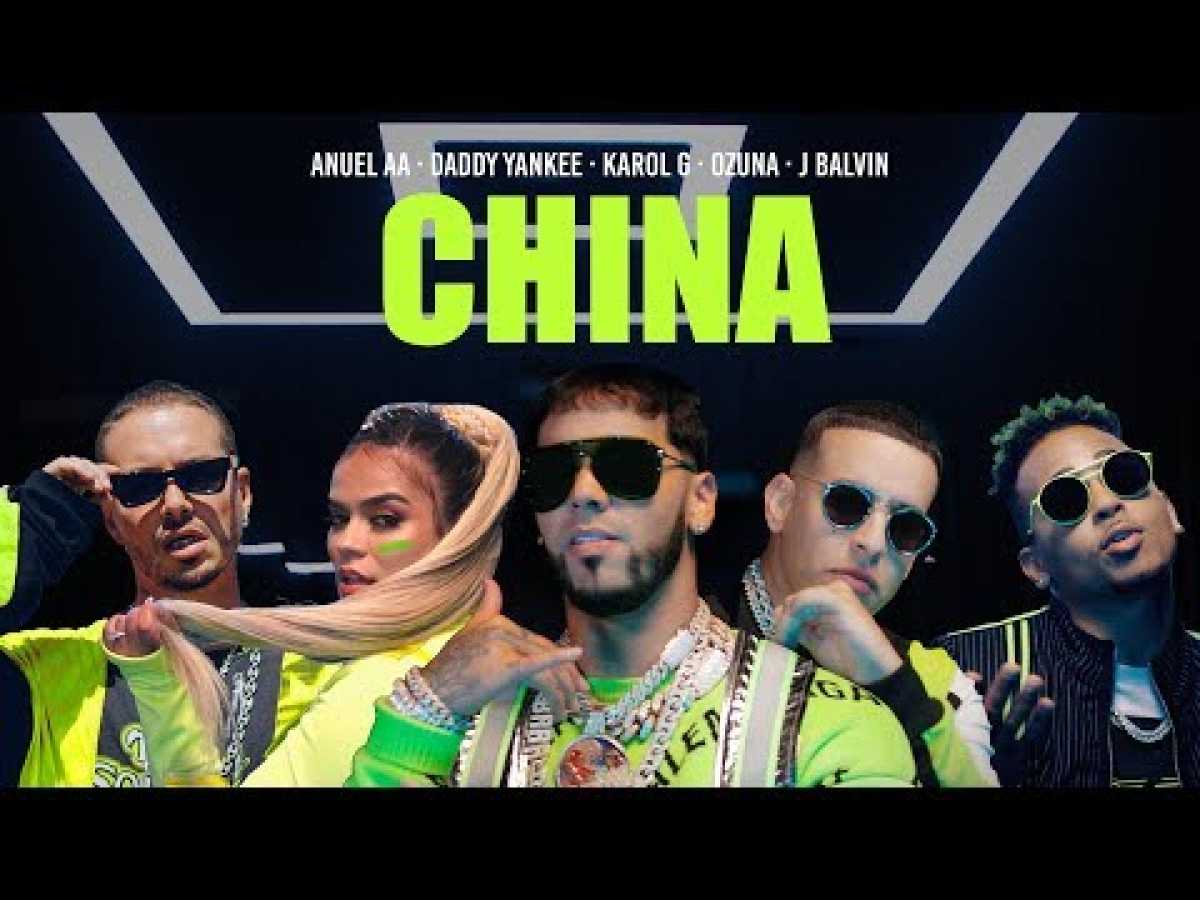Anuel AA, Daddy Yankee, Karol G, Ozuna &amp; J Balvin - China (Video Oficial)