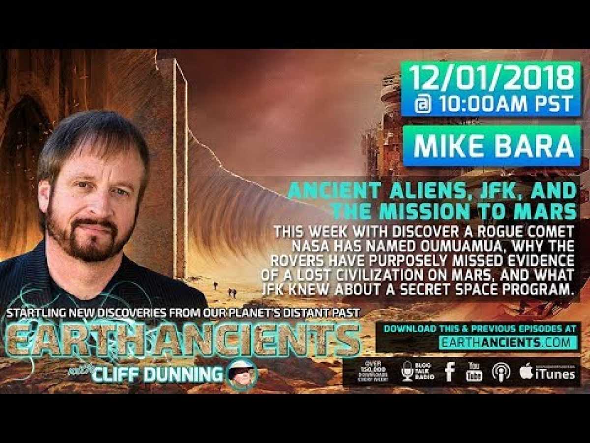 Mike Bara on EarthAncients with Cliff Dunning