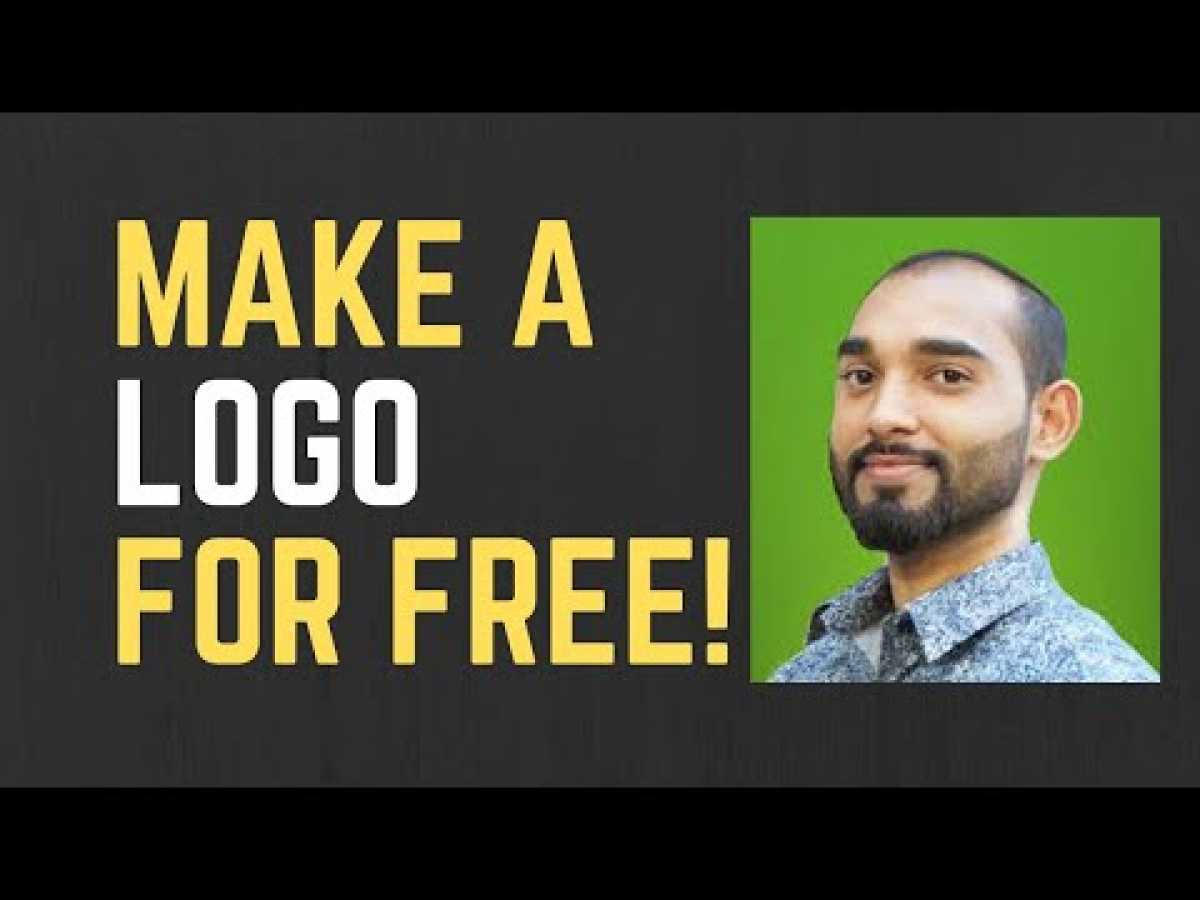 how to create a logo for free youtube