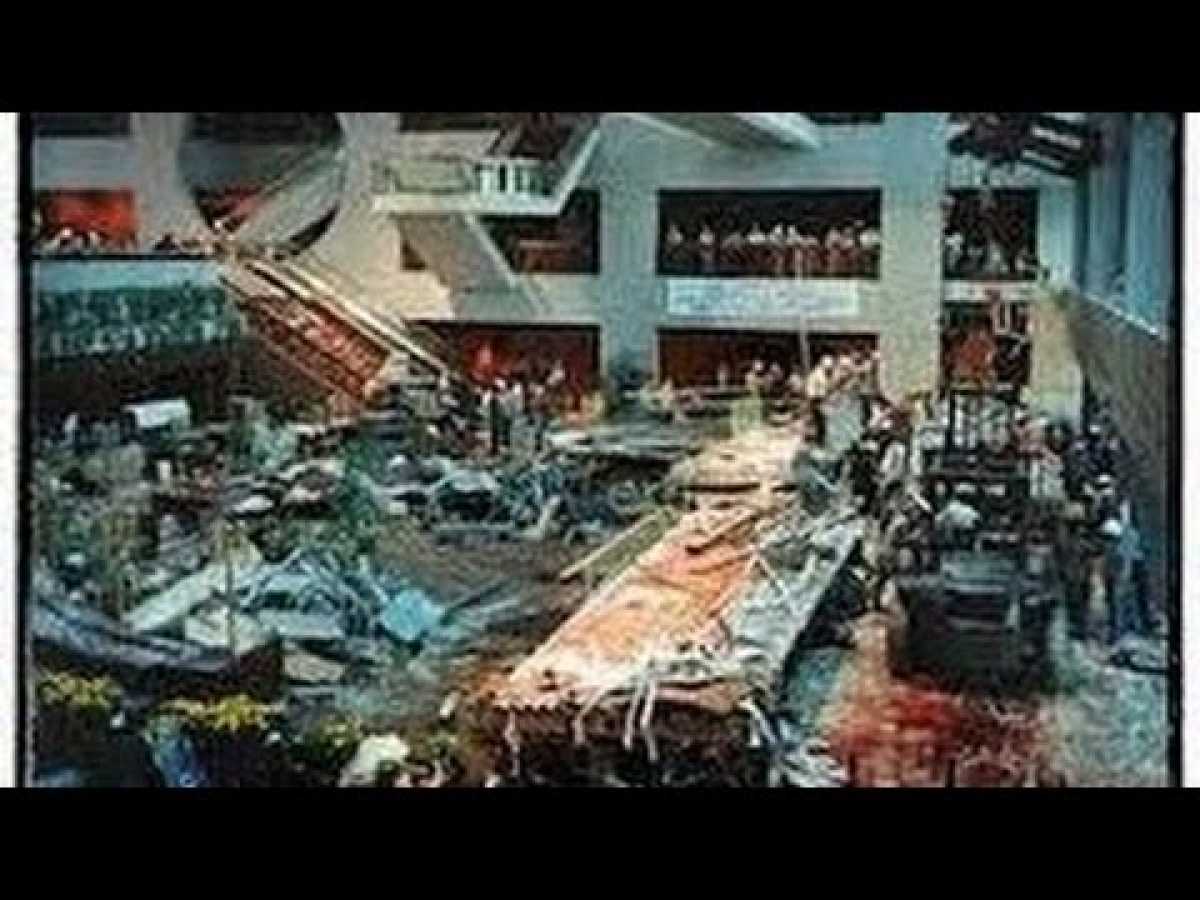 Seconds From Disaster Skywalk Collapse