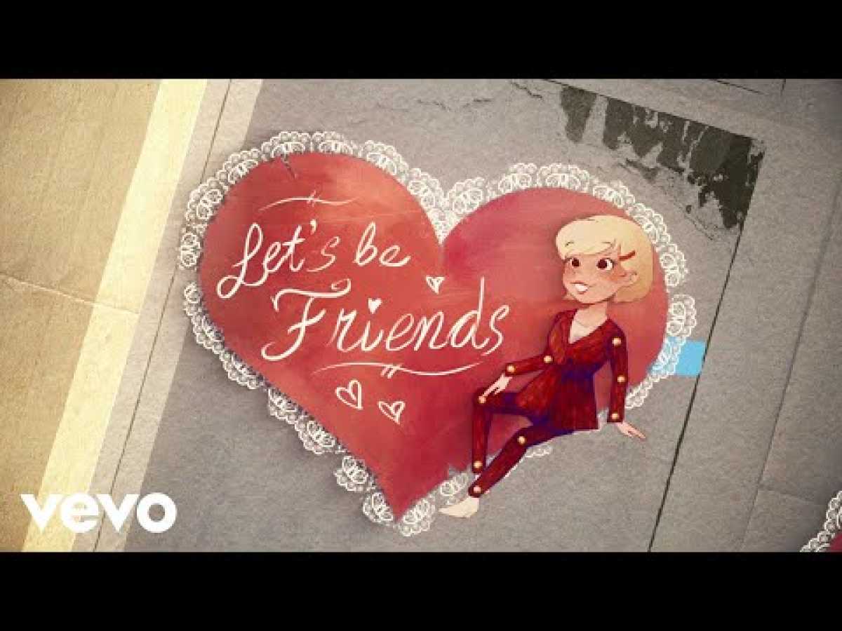 Carly Rae Jepsen - Let&#39;s Be Friends (Official Lyric Video)
