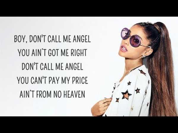 Ariana Grande - Don&amp;#39;t Call Me Angel (Lyrics) feat. Miley Cyrus, Lana Del Rey