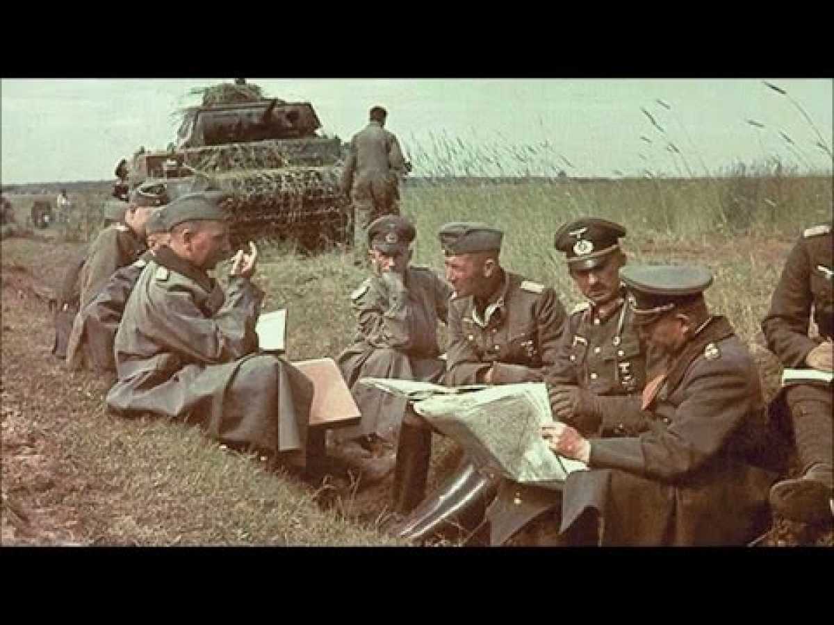 WW2 German Axis Colour Footage pt.1