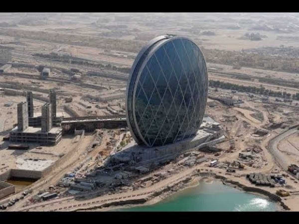 Megastructures - Aldar HQ Abu Dhabi Worlds First Round Skyscraper Documentary National Geographic.