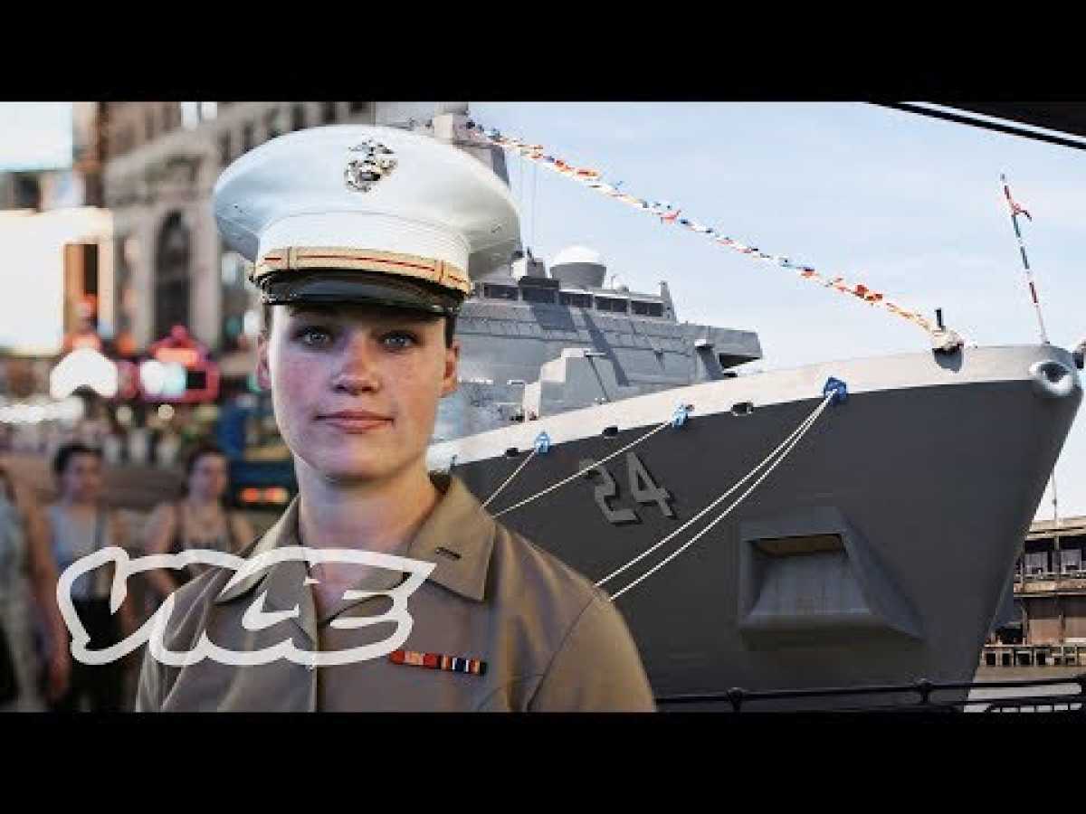 24 Hours with Female Marines in NYC: Fleet Week