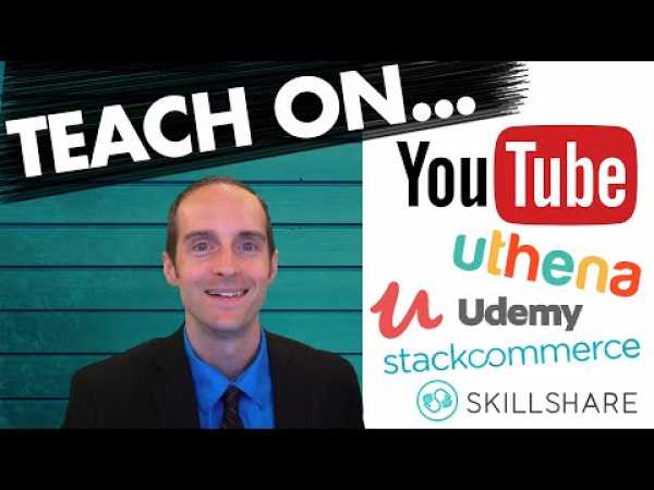 Start Teaching on YouTube, Udemy, Skillshare, StackCommerce, and Uthena Today!