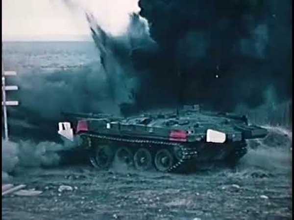 Vapenverkan mot Stridsvagn 103 - Live fire trials against the S tank