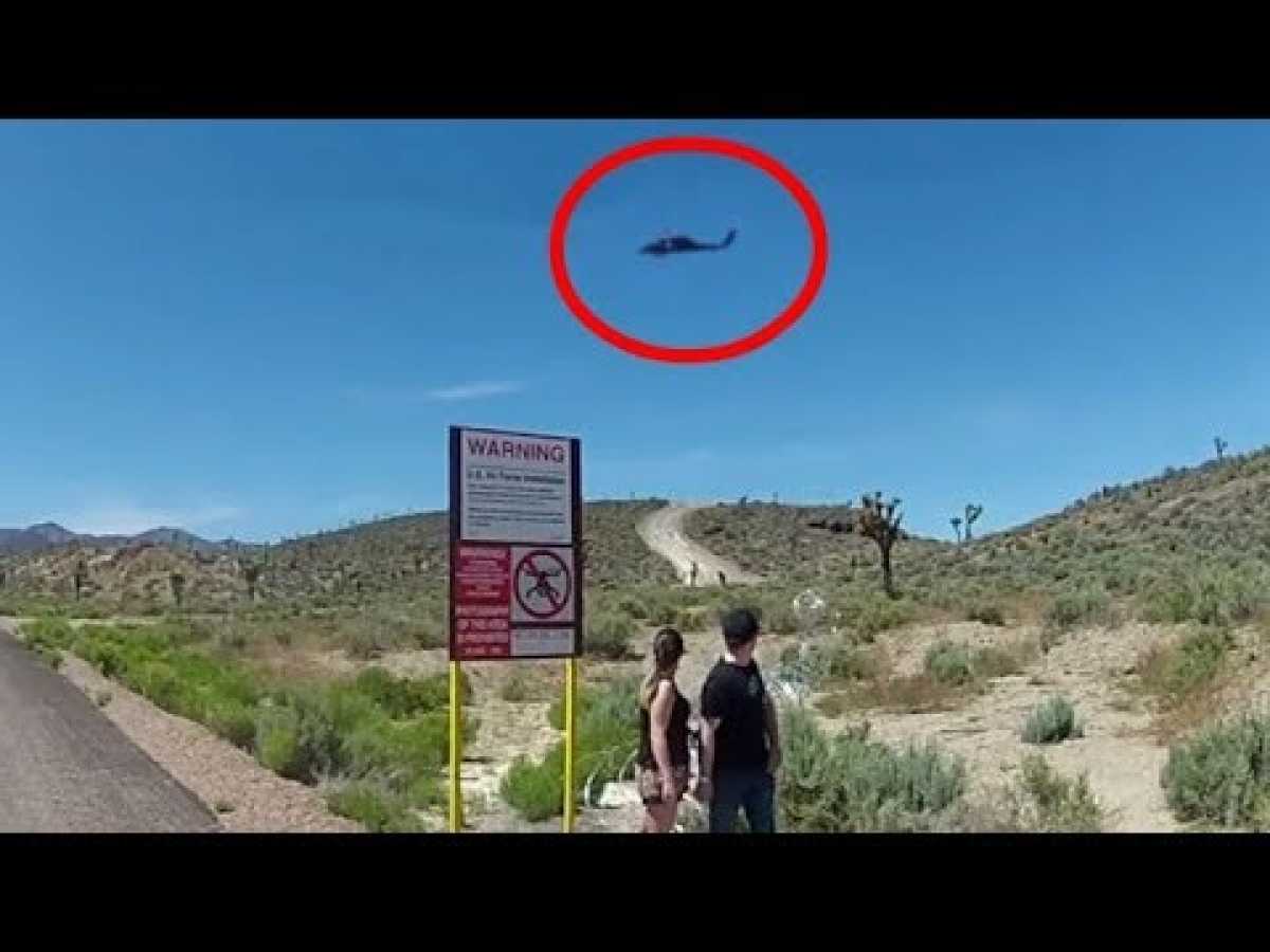 Area 51 Back Gate From Private Property (Full Documentary)