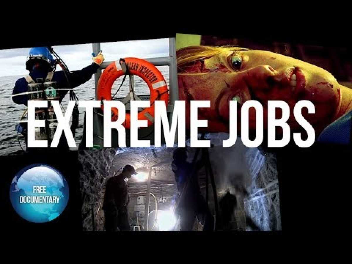 EXTREME JOBS: Eps15 - Commercial Diver, Prosthetic Make-up Artist, Salt Mine Sculptor
